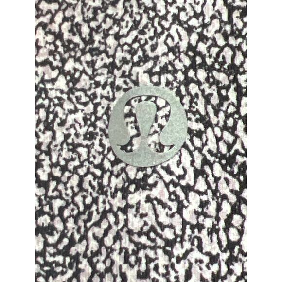 Lululemon Pace Rival Run Crop Sea Spray Alpine White Dark Chrome Black Size 4 - Picture 5 of 5